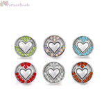 Turtle LOVE Flower BEACH CROSS Christmas Snap Button Jewelry XH9205