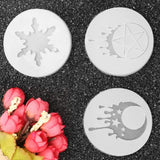 3D Turtle Moon Silicone Mold for Resin Pendant Jewelry Cake