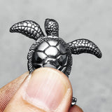 Turtle Necklace Stainless Steel Retro Pendant Chain Rock