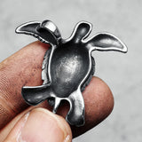 Turtle Necklace Stainless Steel Retro Pendant Chain Rock