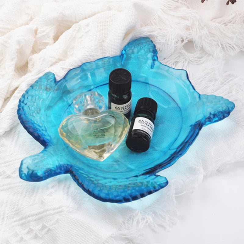 Turtle Tray Epoxy Resin Mold Jewelry Storage Box Casting Silicone Mould