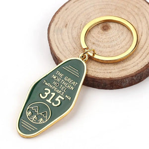 Twin Peaks Keychain Great Northern Hotel Room # 315