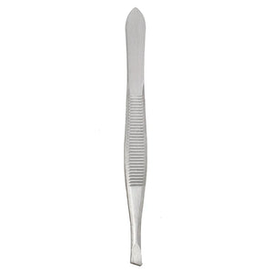 Eyebrow Tweezers Carbon Steel 9 cm & Ring Stretcher Expander
