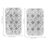 Constellations Earrings Resin Mold DIY Jewelry Silicone Craft Mould