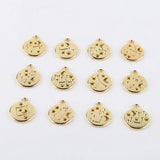 12 Zodiac Constellations Copper Charms DIY Jewelry Making