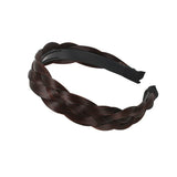 Twist Braid Hairband Wig Headband Pressure Hair Pull Flower Wide-brimmed