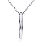 Geometric Pendant Necklaces & Titanium Chain Party Accessories