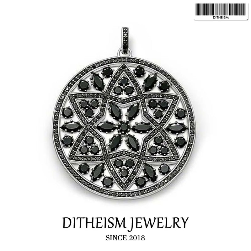 925 Sterling Silver Infinity Pendant Ethnic Gift For Women Men Girls