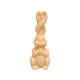 Twist Rabbit Bunny Silicone Mold Gift DIY Character Scented Candle Soap