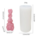 Rabbit Decoration Candle Silicone Mold Resin Epoxy Polymer Clay DIY Ornament