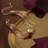 Chunky Chain Necklace Big Bead Vintage Choker Gothic Women Jewelry