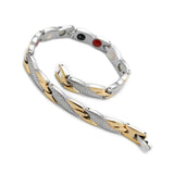 Twisted Dragon Magnetic Therapy Bracelet Stainless Steel Jewelry