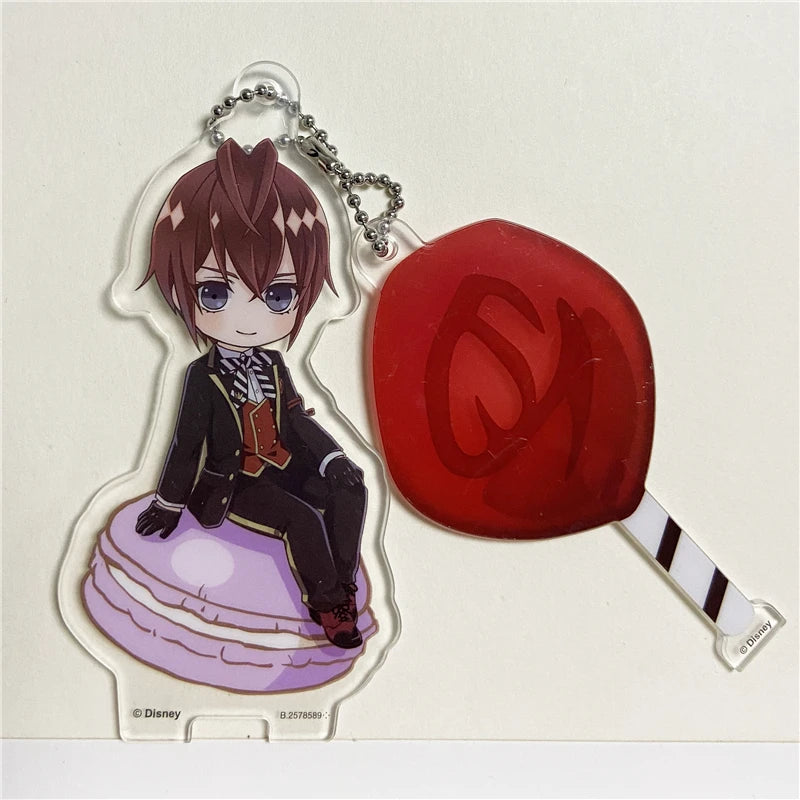 Twisted Wonderland Rosehearts Azul Floyd Idia Malleus Lilia Keychain