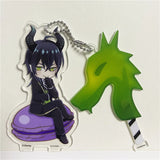 Twisted Wonderland Rosehearts Azul Floyd Idia Malleus Lilia Keychain