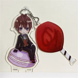 Twisted Wonderland Rosehearts Azul Floyd Idia Malleus Lilia Keychain