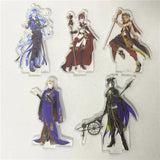 Twisted Wonderland Rosehearts Idia Malleus Vil Acrylic Stand Fans Collection