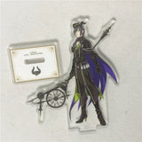 Twisted Wonderland Rosehearts Idia Malleus Vil Acrylic Stand Fans Collection