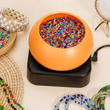 Electric Beading Spinner Set with Big Eye Needles, Adjustable Speed Bead Loader