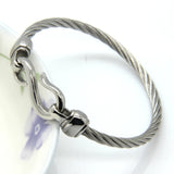 Titanium Steel Love Charm Bracelet for Women