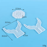 Silicone Casting Resin Molds for DIY Tray Jewelry Pot, UV Epoxy