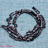 Hematite Beads 5x5mm Square Spacer Beads for Jewelry Making