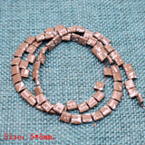 Hematite Beads 5x5mm Square Spacer Beads for Jewelry Making