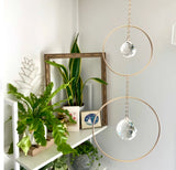 Crystal Sun Catcher Rainbow Prism Window Hanging