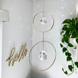Crystal Sun Catcher Rainbow Prism Window Hanging