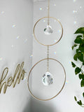 Crystal Sun Catcher, Rainbow Prism Window Hanging