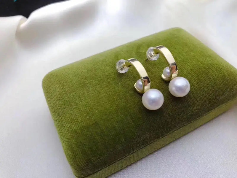 925 Silver Earring Bases for Pearls Women's Accessories