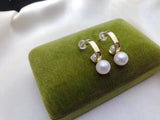 925 Silver Earring Bases for Pearls Women's Accessories