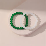 Hand Woven Beaded Couple Bracelets Colorful Beads Jewelry