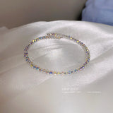 Dazzling Crystal Bracelet Sweet Lady Hand Accessory