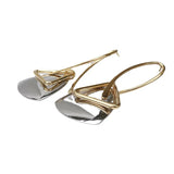 Geometric Triangle Earrings French Vintage Women's Accessories