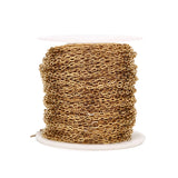 Stainless Steel Paperclip Chain 2mm Link Bulk for Jewelry Making