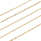 Stainless Steel Paperclip Chain 2mm Link Bulk for Jewelry Making