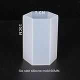 Diamond Silica Gel Epoxy Resin Molds for Pen Container Decoration
