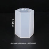 Diamond Silica Gel Epoxy Resin Molds for Pen Container Decoration