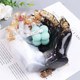 Two-hand Model Storage Dish Silicone Mold for DIY Epoxy Resin Home Decor