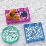 Silica Gel Mold Epoxy Resin for DIY Drawer, Fruit Tray, Jewelry Box