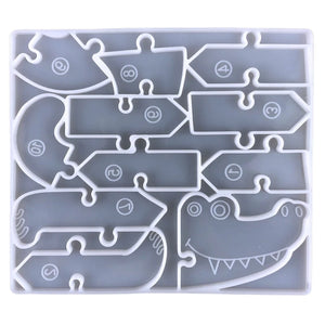T-Rex Puzzle Silicone Mold DIY Tool
