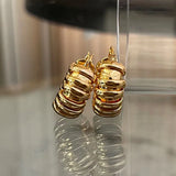 Chunky Hoop Earrings for Women