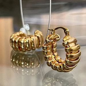 Chunky Hoop Earrings for Women
