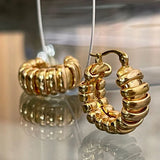 Chunky Hoop Earrings for Women