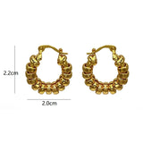Chunky Hoop Earrings for Women