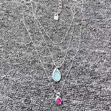 U NOde 50 Electroplated 14K925 Silver Pendant Necklace Holiday Jewelry