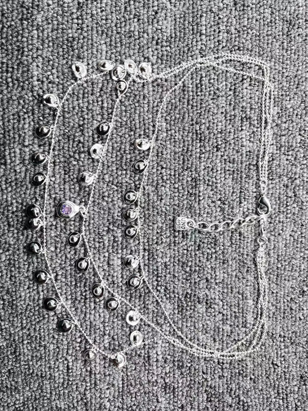 U NOde 50 Electroplated Silver Light Necklace Jewelry Gift