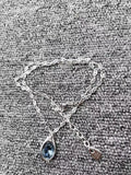 925 Silver Aquamarine Pendant Necklace