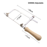 U-shape Saw Bow With Wooden Handle DIY Jewelry Saw Frame