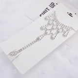 Rhinestone Beach Barefoot Sandal Anklet